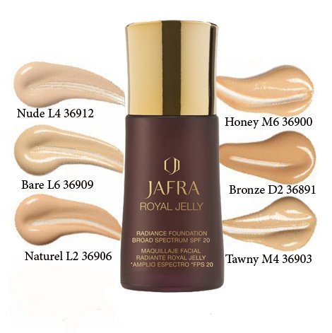 Jafra Royal Jelly Make-up für Strahlenden Teint SPF 20, 30ml- Spice D4