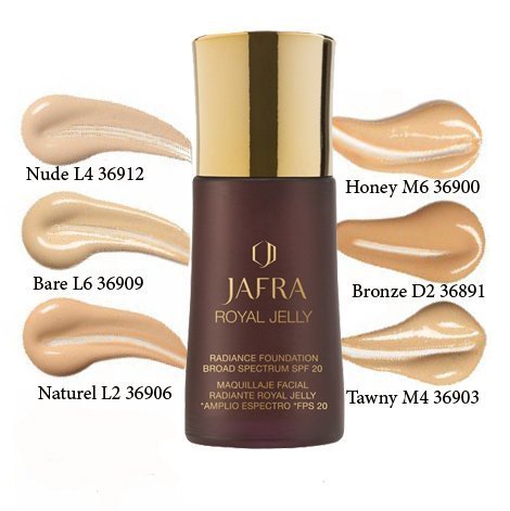 Jafra Royal Jelly Make-up für Strahlenden Teint SPF 20, 30ml- Bronze D2