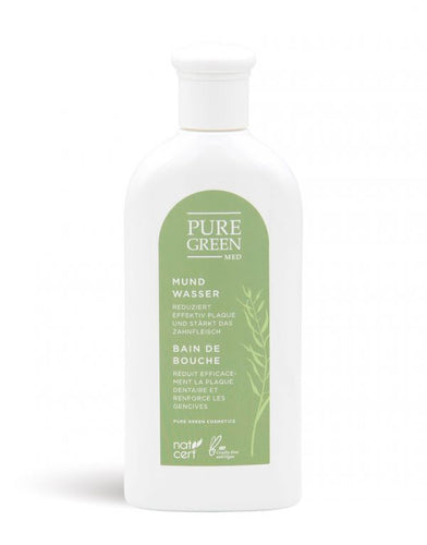 Pure Green MED | Basic Care | Mundwasser mit Grüntee Extrakt 250ml - Schweitzer Onlineshop